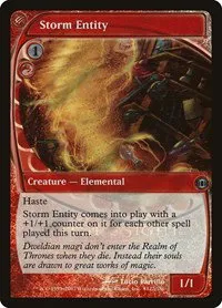 Storm Entity - Foil Storm Entity