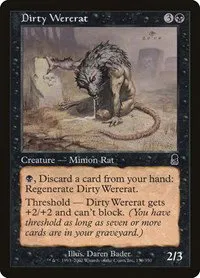 Dirty Wererat - Foil