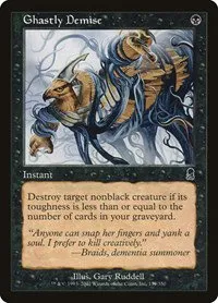 Ghastly Demise - Foil