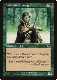 Wirewood Savage - Foil