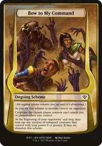 Bow to My Command - Archenemy Nicol Bolas