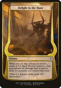 Delight in the Hunt - Archenemy Nicol Bolas