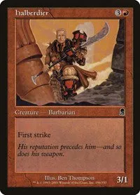 Halberdier - Foil
