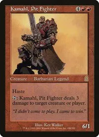 Kamahl, Pit Fighter - Foil