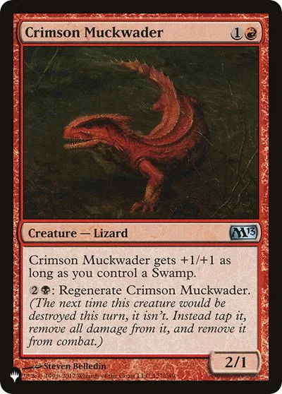 Crimson Muckwader - Normal Crimson Muckwader