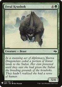 Feral Krushok - Normal Feral Krushok