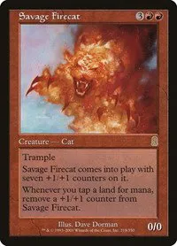 Savage Firecat - Foil