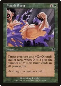 Muscle Burst - Foil