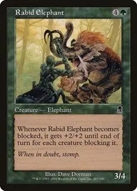 Rabid Elephant - Foil