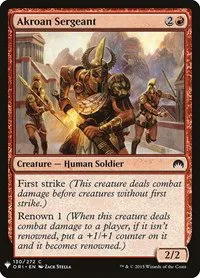 Akroan Sergeant - Normal Akroan Sergeant