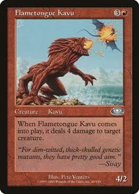 Flametongue Kavu - Foil