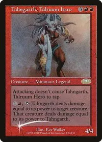 Tahngarth, Talruum Hero - Alt Art Foil