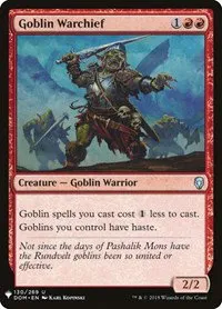 Goblin Warchief - Dom