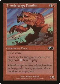 Thunderscape Familiar - Foil