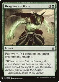Dragonscale Boon - Normal Dragonscale Boon