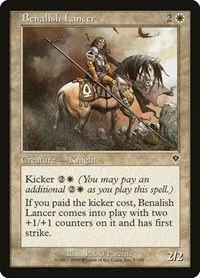 Benalish Lancer - Foil