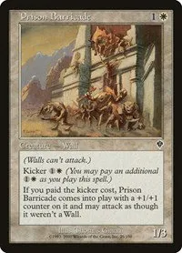 Prison Barricade - Foil