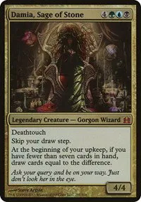 Damia, Sage of Stone - Commander