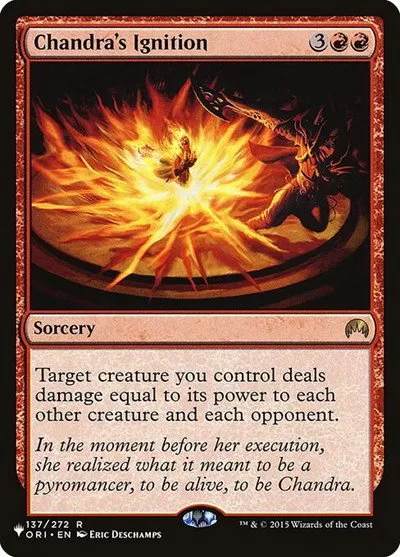Chandra's Ignition - Normal Chandra S Ignition