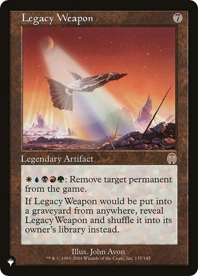Legacy Weapon - Normal Legacy Weapon