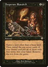 Desperate Research - Foil