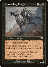Marauding Knight - Foil