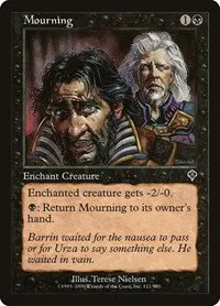 Mourning - Foil
