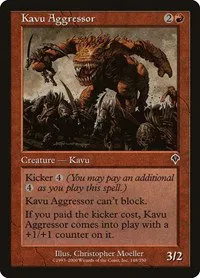 Kavu Aggressor - Foil