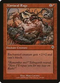 Maniacal Rage - Foil