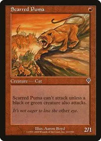 Scarred Puma - Foil
