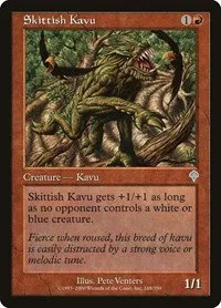 Skittish Kavu - Foil