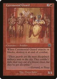Ceremonial Guard - Foil