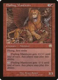 Flailing Manticore - Foil