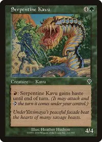 Serpentine Kavu - Foil
