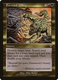 Frenzied Tilling - Foil