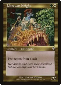 Llanowar Knight - Foil