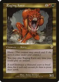 Raging Kavu - Foil