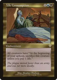 Vile Consumption - Foil