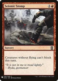 Seismic Stomp - Normal Seismic Stomp
