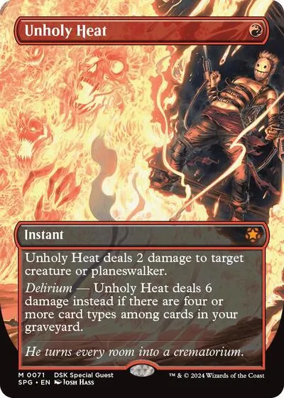 Unholy Heat - Foil