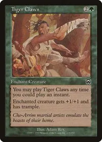 Tiger Claws - Foil