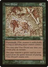 Vine Dryad - Foil