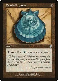 Seashell Cameo - Foil