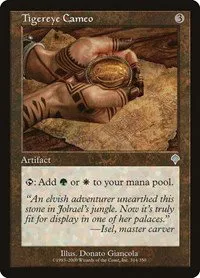 Tigereye Cameo - Foil