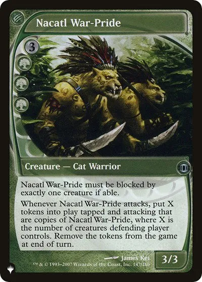 Nacatl War-Pride - Normal Nacatl War Pride