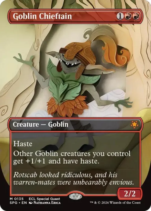 Goblin Chieftain - Foil