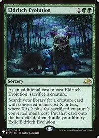 Eldritch Evolution - Normal Eldritch Evolution