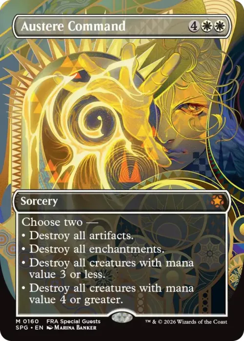 Austere Command - Foil