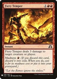 Fiery Temper - Normal Fiery Temper
