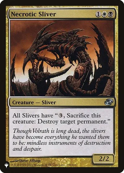 Necrotic Sliver - Normal Necrotic Sliver